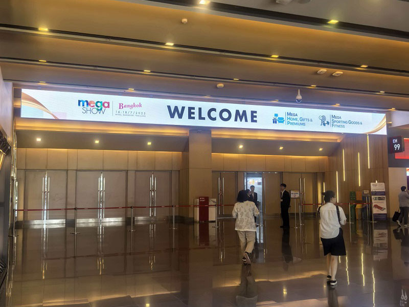 QINGDAO RGS блистает на выставке Thai Mega Show 2025 с большой сумкой Brightness и упаковочной продукцией