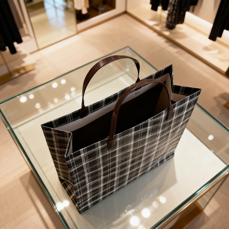 Подарочная большая сумка из ПП и ПЭ