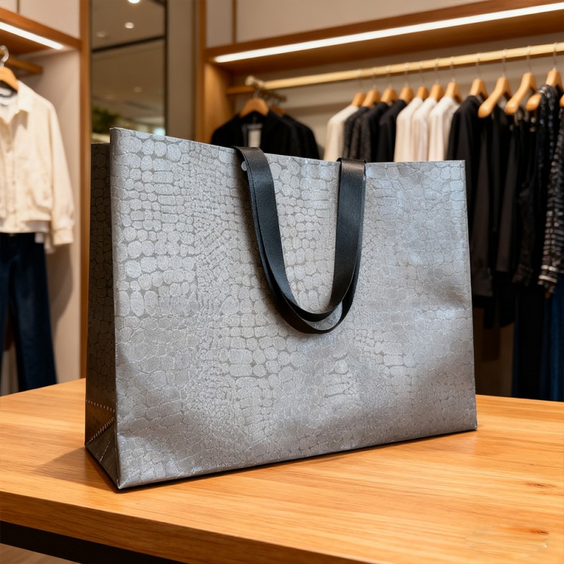 Подарочная большая сумка из ламинированной пленки VCM